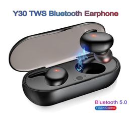 Y30 TWS Wireless Bluetooth 50 Universal Earphones Intelligent Noise Reduction NFC HiFi 3D Stereo Sound Music Mini Inear Earbuds 6005889