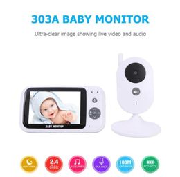 Baby Monitor Wireless Video children watch 35 Inch Colour Security Camera 2Way Talk NightVision Room Safe Monitoring1567957