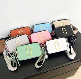 Designer bag Snapshot Multi-color Camera Bag Classics Mini Mark Handbag Womens Wide Strap Shoulder Fashion Luxury Leather Flash High Texture Wallet 888