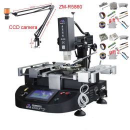 ZM-R5860 BGA Soldering Station 3 Zones Rework Machine for Phone Repair with Microscope CCD Camera