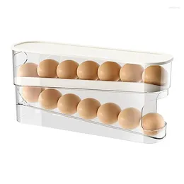 Storage Bottles Refrigerator Egg Box Large Capacity Dedicated Carton Stackable Space-Saving Container For Fridge