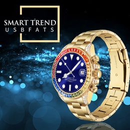 Luxury New Smart Watch HD Amoled Round Waterproof Wristwatches Large Battery Capacity Fitness Tracker Heart Rate Monitoring Smartwatch R1 Pro