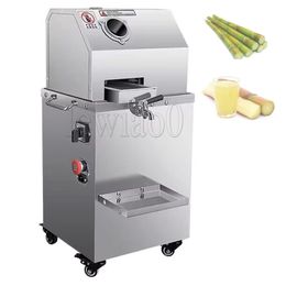 Commercial Sugarcane Juice Squeezer Automatic Electric Sugar-Cane Press Juice Machine 220V