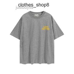 designer Tshirts Mens Sweaters Gallerry t shirts high street loose round neck beautiful fashion street letter printing men's and women's Short Sleev PIW3