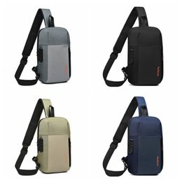 Men Women Sling Bag Sports Shoulder Bag Waterproof Multiple Pockets Cross Body Bag Daypack Travel Hiking Chest Bags