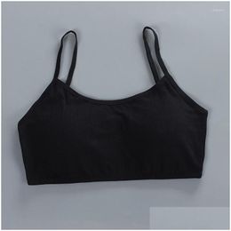 Yoga Outfit Sexy Womens Sports Bra Top High-Impact Gym Tops Fitness Running Pad Sportswear Vest Push-Up Drop Delivery Outdoors Suppli Dhvez