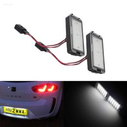 Other Car Lights ANGRONG 2x 24 LED Licence plate lights for seats Altea Arosa Cordoba Ibiza Leon ToledoL204