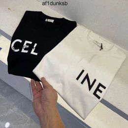 Luxury Streetwear TShirt Ces Shirts Sleeve Arc ceine Mens Designer De Summer Shirts cel Brand T ne Mens Womens Short celi Hip Hop celins celnes Tops Shorts Casual 087S