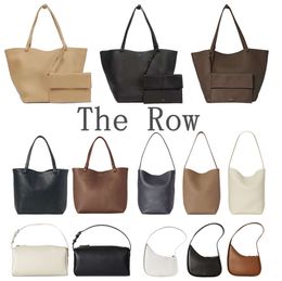 The row designer shoulder bag womens half moon Park tote Bag Luxurys handbag shop lunch box bucket bags Man real Leather pochette crossbody clutch satchel shopper 367