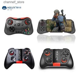 Game Controllers Joysticks Mocute Bluetooth Gamepad Android Wireless Grip VR Controller Gamepad Mobile Grip for PUBG Smartphone Smart TV Box PCY240322