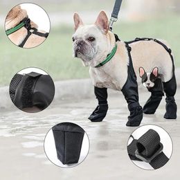 Dog Apparel Pet Snow Boots Anti-slip Waterproof Breathable And Durable Outdoor Dirtproof Coldproof Warm Puppy