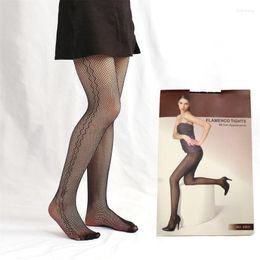 Women Socks Women's Patterned Tights Fishnet Stockings Sheer High Waist Pantyhose