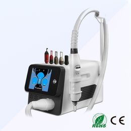 High Power Pico Nd Yag Laser eyebrow lip liner PMU Tattoo Removal Carbon Holloywood Peel Face Rejuvenation Portable Pico Q Switch laser machine with 5 Laser Probes