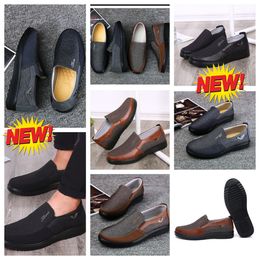 Model Formal Designers GAI Man Black Shoes Point Toe party banquet suit Men Business heels designer Breathable Shoe EUR 38-50 softs