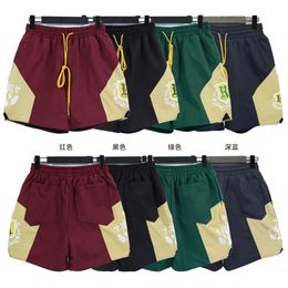 Men's Shorts Womens 1 Fashion Casual Embroidery Ribbon Quick Drying Inner Mesh Brches with Tags H240401