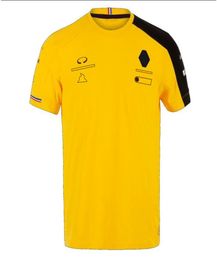 Men's T-shirt Championship New Jersey Alpine Team Racing Short Sleeve Men's for Renault Fans4911278