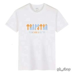 Summer Men Trapstar T-Shirt Tracksuit Top Designer Popular Fashion High Street Cotton Short Sleeve T-Shirt Sweatshirt Jumper Breathable For Men And Women 8071