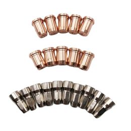 Lastoortsen 10pcs Electrode Pr0117 and 10pcs Nozzle Pd011410 for S75 Cutting Torch Plasma Cutting Consumables