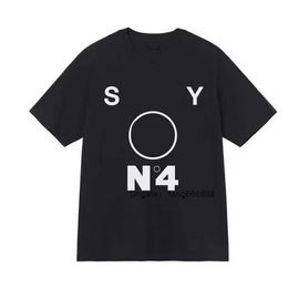 Mens Womens SY T Shirt Designer ice cream Shirts For Men Graphic Short Sleeve Tee Designer Summer Street Sports Clothes T-shirts GDII