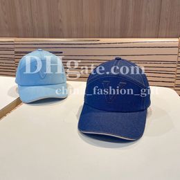 Baseball Cap Designer Denim Hat Golf Cap For Men Outdoor Street Sun Hat Casquette Ball Caps Summer Tourism Vacation Hats