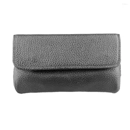 Storage Bags Cigarette Bag Black Smoking Case Rolling Pouch Wallet Supplies