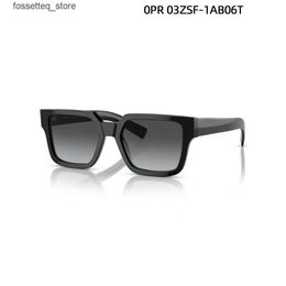 Sunglasses PRA SPR 03Z-S Sunglasses Square Men Acetate UV400 Eyeglasses Handmade Outdoor Classical Designer Luxury Brand Eyewear SUNGLASSES L240322