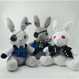 Stuffed Plush Animals 2024 Wholesale Cool One-Eyed Rabbit P Toys Childrens Games Playmates Holiday Gifts Room Decor Drop Delivery Otojl