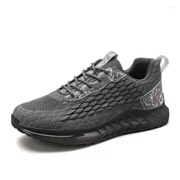 Walking Shoes Grey Men Sneakers Breathable Running Outdoor Sport Fashion Comfortable Casual Couples Gym Mens Zapatos De Mujer