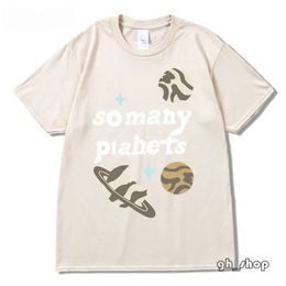 Men's T-Shirts Broken Planet Market So Many Planets T-Shirt Streetwear Harajuku T-Shirt Plus Size Summer Short Sleeve T-Shirt Loose Cotton Tops 4838