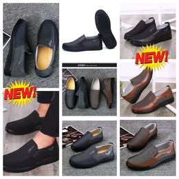 Model Formal Designers GAI Man Black Shoes Points Toe party banquet suit Men Business heel designer Breathable Shoe EUR 38-50 softs