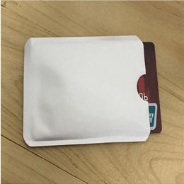 RFID CARD Anti Sleeve Holder2478 Aluminium 2000pcs Blokowanie kredytowe TROFP
