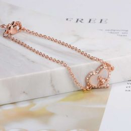 Necklace Designer Viviennes Westwoods Luxury Hip Hop Jewlery High Quality Xi Full Diamond Rose Gold Heart White Bell Earrings Bracelets Necklaces High Version