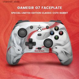 Game Controllers Joysticks GameSir Special Limited Edition Classic Cute Rabbit Faceplate for G7 SE / G7 Xbox ControllerY240322