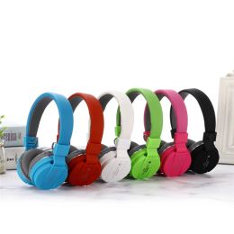 Headphone/Headset New product SH12 headmounted wireless Bluetooth 5.0 headset foldable stereo music call wired headset supports TF card FM radio