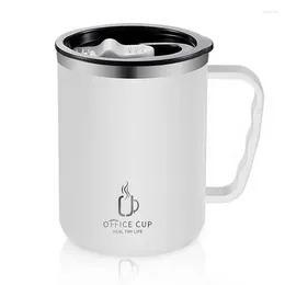 Mugs Simple Office Mug Food Grade Silicone Sealing Rin 304 Stainless Steel Liner Durable With High Beauty Wholesale Coffee Cup Taza