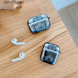 Earphone Accessories 3D Earphone Earbuds Internal Pattern Case for AirPods Pro IMD Technology Headphone Cover for Airpods 1 2 3 Case Charging CoverY240322