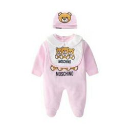 High quality Newborn baby onesies 3 sets of baby clothes autumn 100 cotton spring and autumn baby clothes Rompers3414758