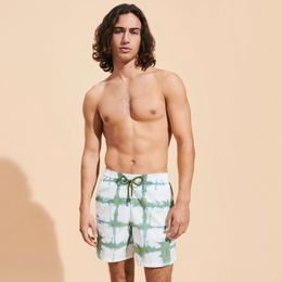 Vilebre Shorts Masculino Bermuda Pantaloncini Boardshorts HOMEM SHORTS DE NATAÇÃO TORTUES MULTICOLORES Trunks Masculino Surfwear Bermudas Praia Curto Tartarugas Verão 89775