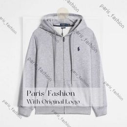 Mens Womens Designer Polo Zip Up Hoodie Fashion Polo Sweatshirt Tops Men Luxurys Clothing Sleeve Clothes Size M-xxl 984