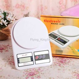 Household Scales Smart Kitchen scale Digital electronic food scale Weighing Scale SF-400 10KG / 1g Kitchen Mail LCD White accessories 240322