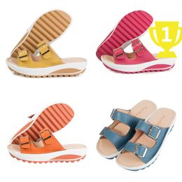 casual women's sandals for home outdoor wear casual shoes GAI colorful orange apricot new style large size fashion trend women new style easy matching