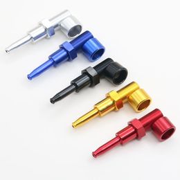 Screw Metal Pipe Zinc alloy Portable Smoking Creative Small bolt Metal-Screw Nut Shaped Pipes with display box