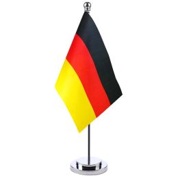 Accessories 14x21cm Germany Desk Small Country Banner Meeting Room Boardroom Table Standing Pole The German National Flag