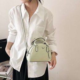 Brand Women's Handbag Classic Fashion Atmosphere Handheld Mantou One Shoulder Bags Crossbody Half Moon Bag