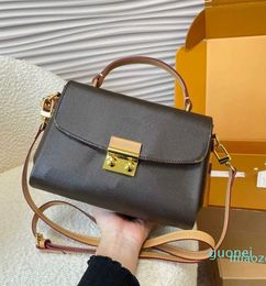 2024 designer bags women handbag messenger shoulder damier flap plaid handel fashion satchel lady Hobo bags