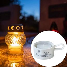 Candle Holders Decorative Tea Light Holder Heat-resistant Cup With Handle Desktop Decoration Good Friends Gift