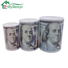 Boxes 1pc Dollars Piggy Cash Of Metal Bank Saving Money Box For Home Gift For Children