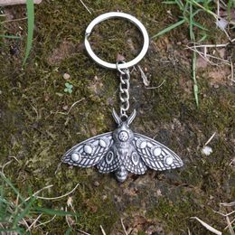 Keychains R Phase Moon Moth Keychain Gothic Witch Accessories Butterfly For Women