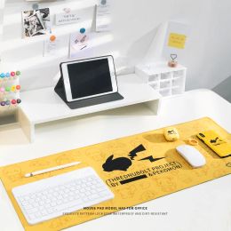 Pads KASHCY Gaming Mouse Pad Large Mouse Pad Gamer Computer Mousepad Big Mouse Mat Yellow XXL Mause Pad Laptop Keyboard Desk Mat