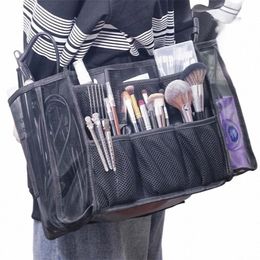 multifunctial Profial Makeup Artist Bag Makeup Brush Storage Bag Waist Bag Hair Stylist Makeup Large Capac q6Kd#